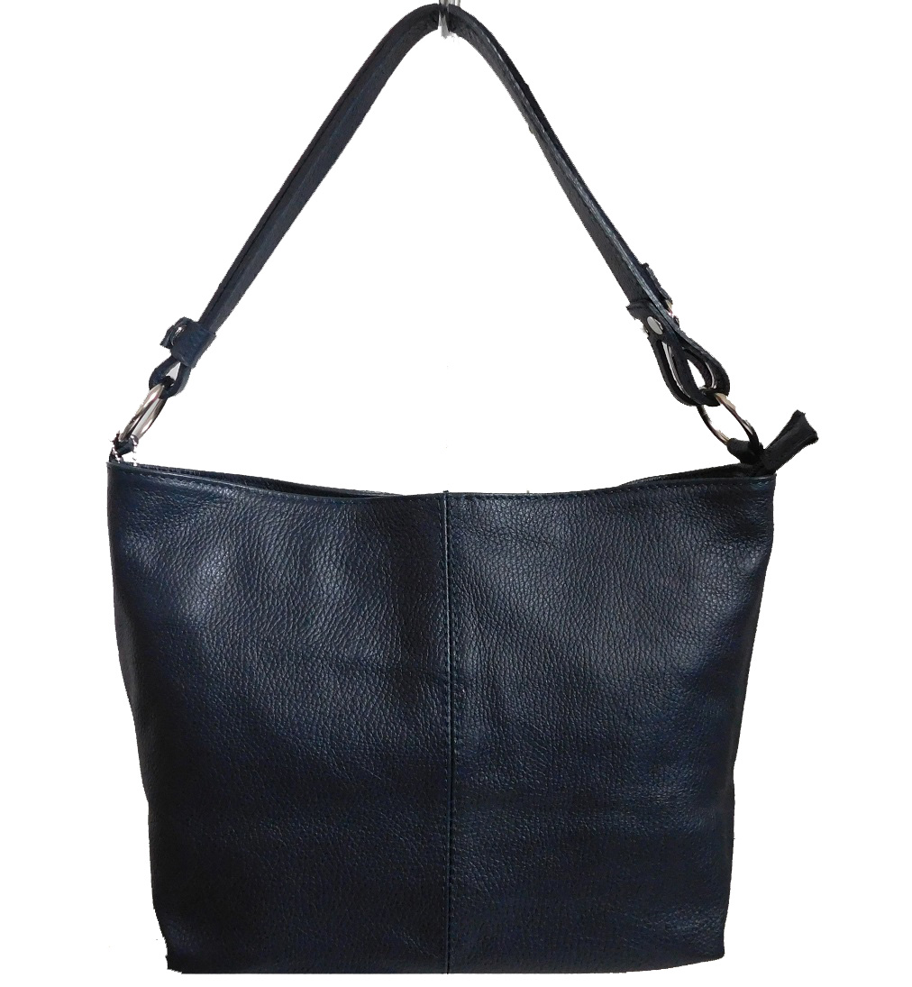 

Женская кожаная сумка Italian bags DB15207 dark blue