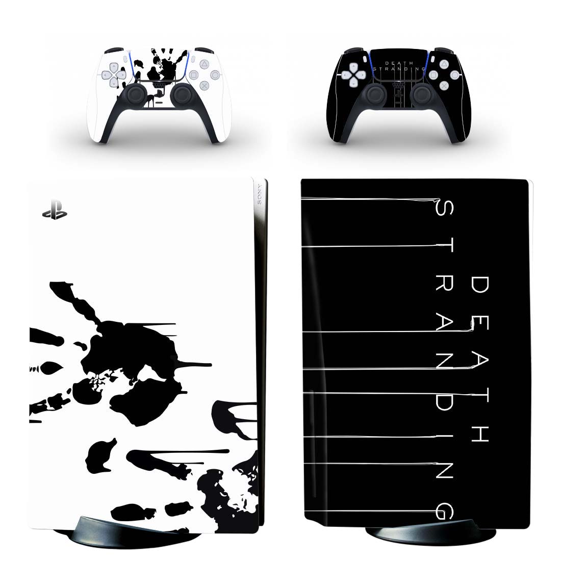 

Виниловые наклейки на PS5 Disk Drive version и геймпад DualSense Death Stranding Sony PlayStation 5 игровая консоль Skin (PV5064)