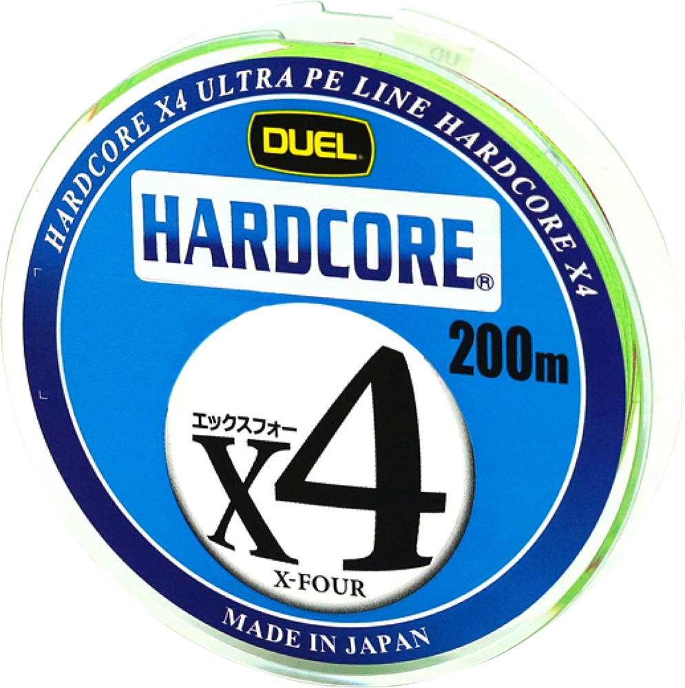 

Шнур Yo-Zuri Duel Hardcore X4 200 м 3.2 кг #0.5 Разноцветный (H3279M)
