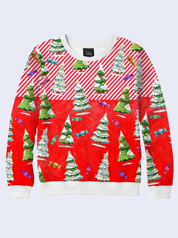 

Свитшот New Year's trees - Vilno -  - 10192, Свитшот New Year's trees - Vilno - XXS - 10192