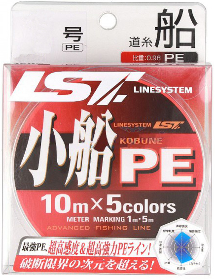 

Шнур LineSystem Kobune PE 150 м #1 4.99 кг Разноцветный (L1210C)