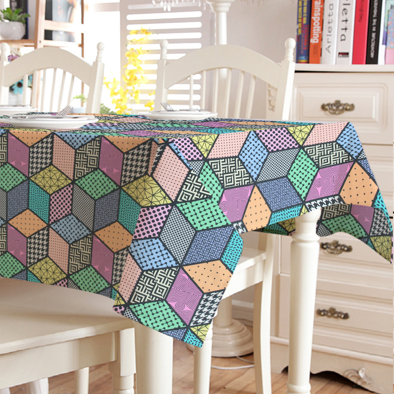 

Скатерть с акриловым покрытием 10845 Time Textile 140x220 см Разноцветный