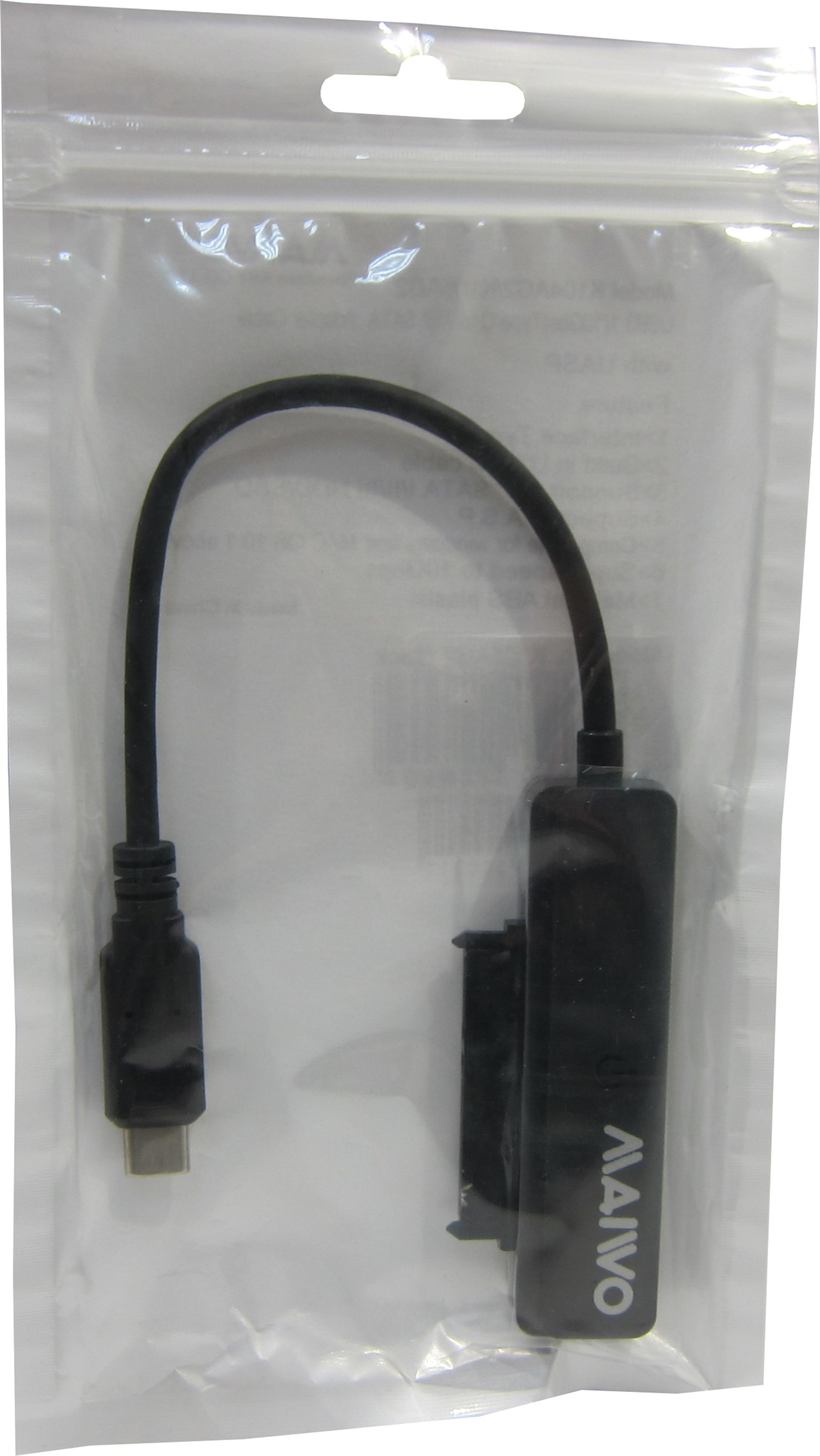 Адаптер Maiwo USB3.1 GEN 2 Type-C - SATA III для SSD/HDD SATA 2.5" (K105AG2 black) — фото 5
