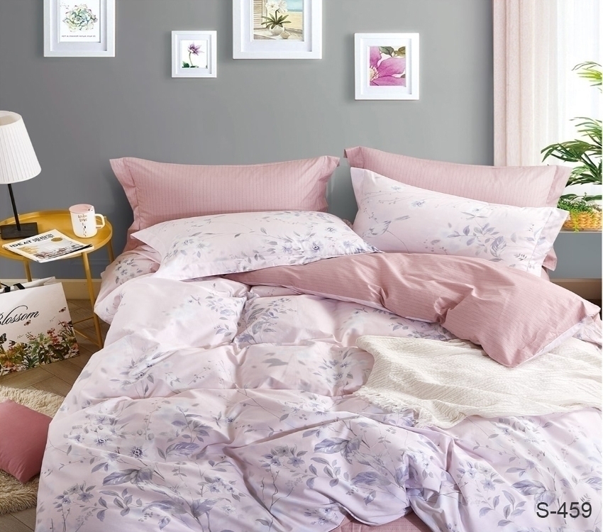 

Комплект постельного белья с компаньоном S459 TAG tekstil 1.5-спальный Комбинированный