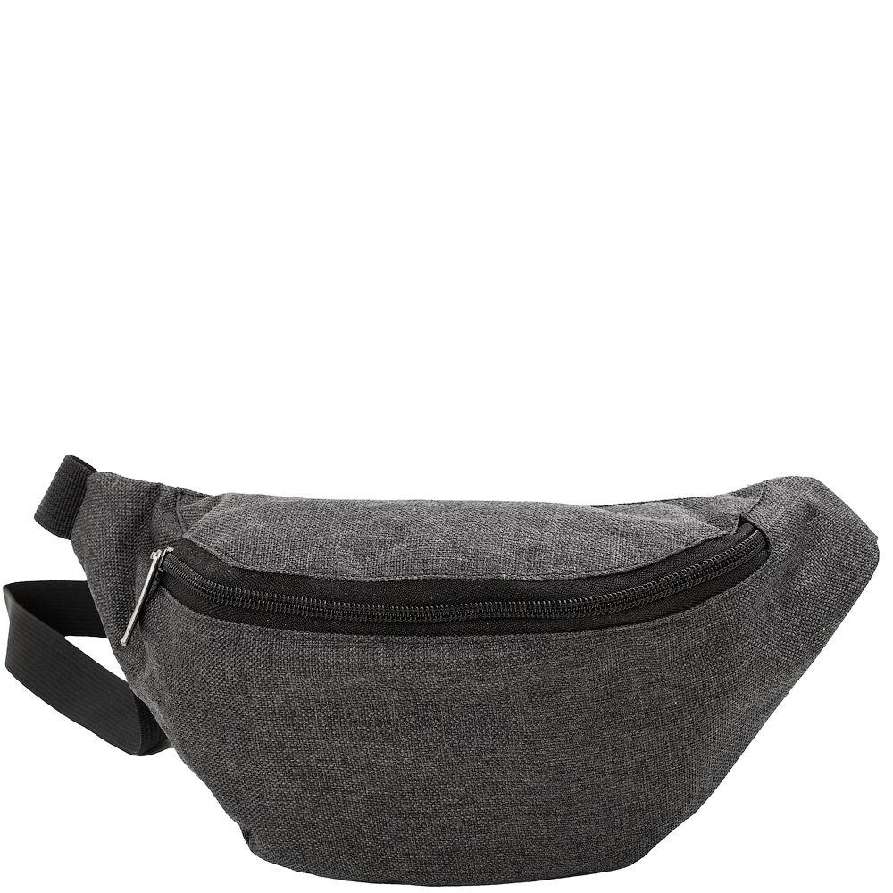 

Мужская поясная сумка DNK Leather 28х14х6 см Серый