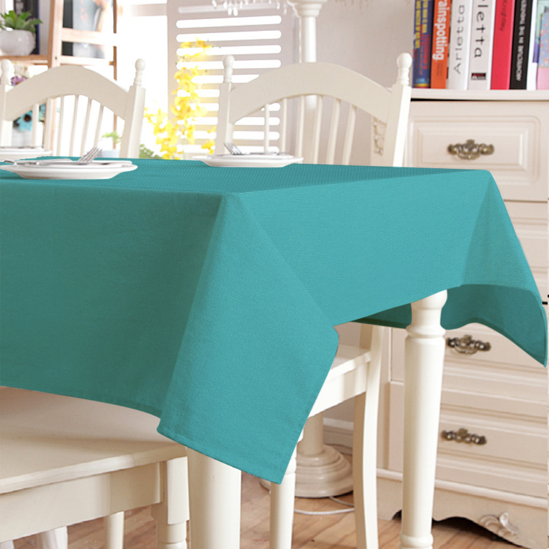 

Скатерть на стол 10554 Time Textile 140x140 см Бирюзовый