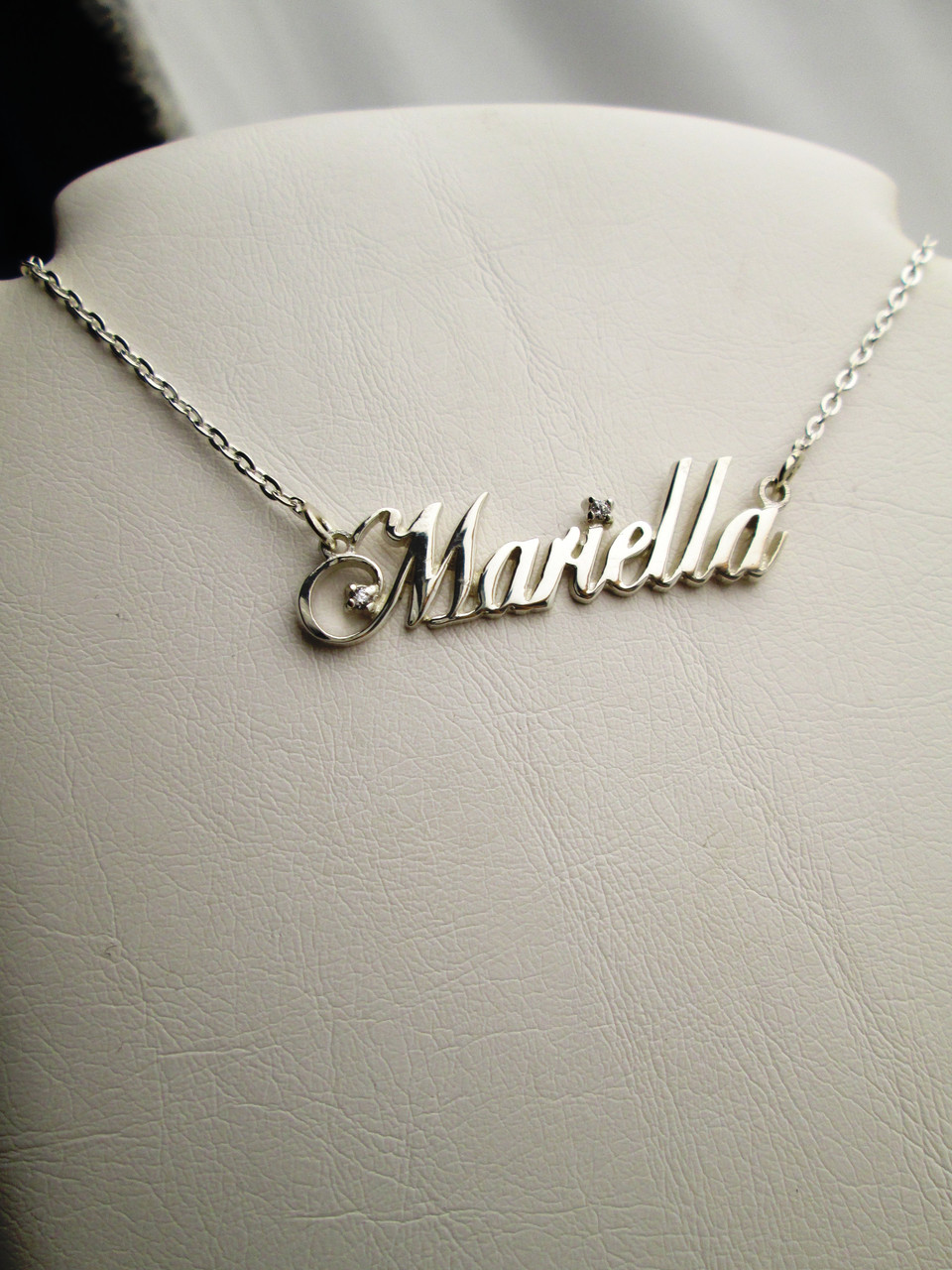 

Серебряное именное колье Dariy Маріелла Mariella