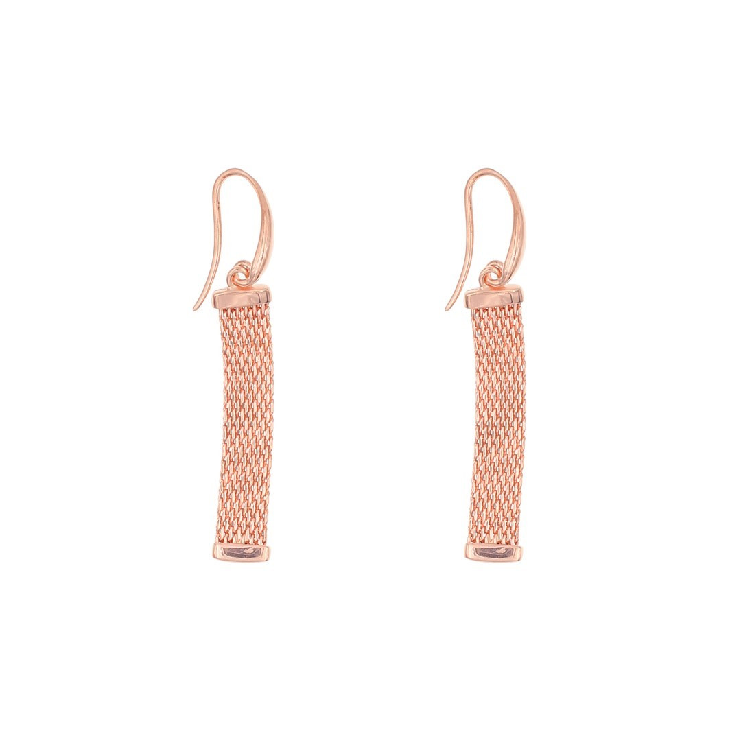 

Сережки срібнi Dariy Milano Red Gold з позолотою