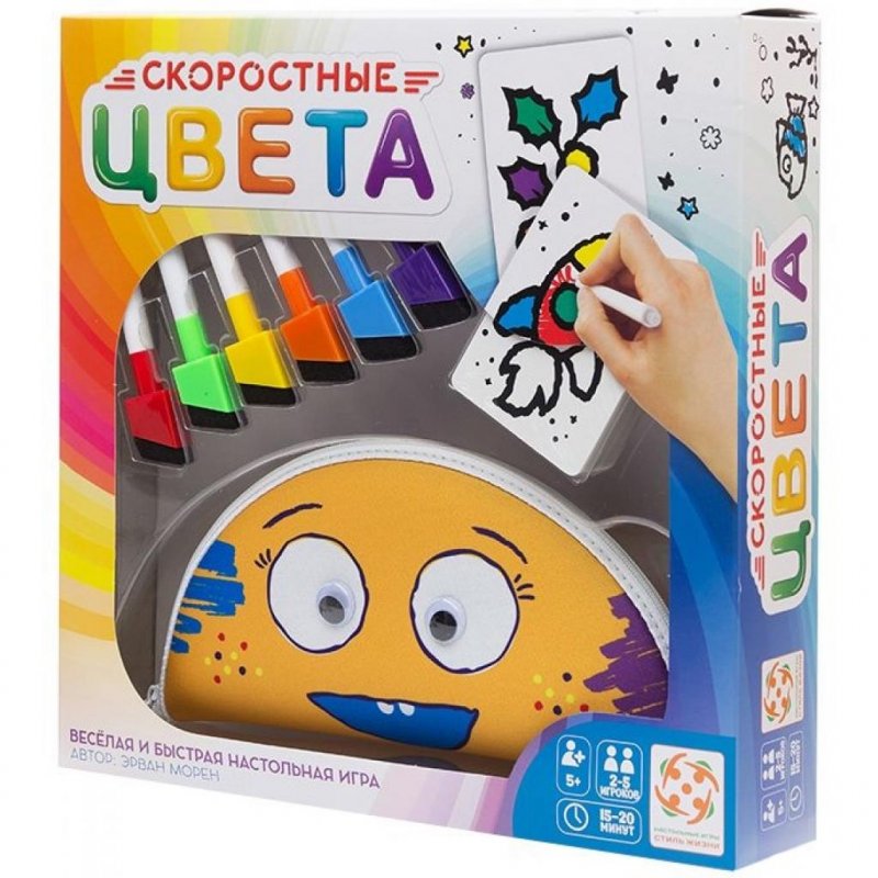 

Настольная игра Стиль жизни Скоростные цвета (321412)