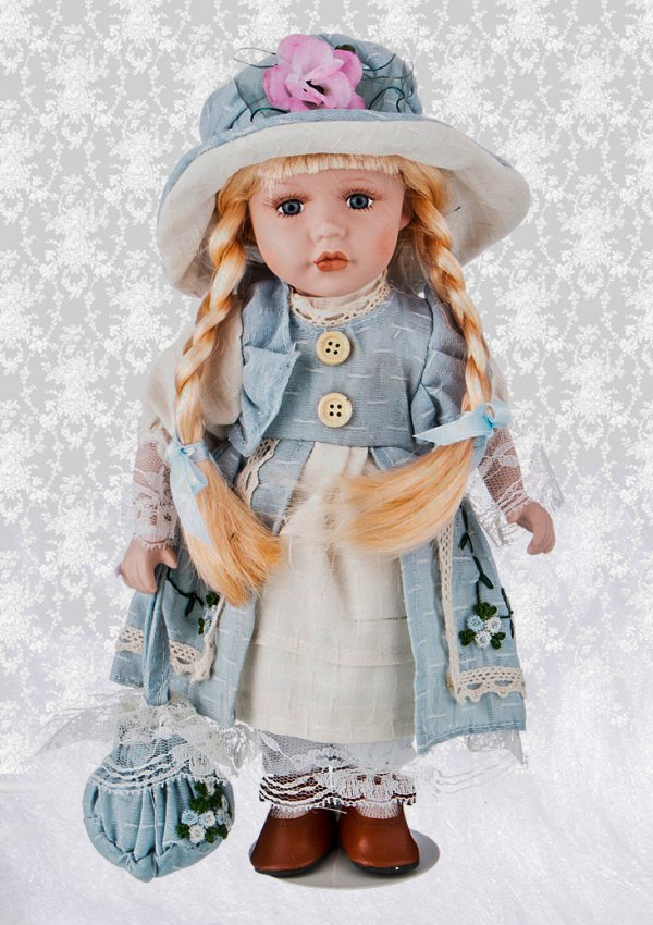 

Кукла RF-Collection Бетти коллекционная голубая 30 см