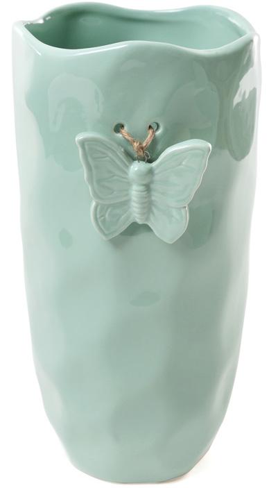 

Ваза Flowers Garden Бабочка 26 см, мята керамика аквамарин Bona BD-902-130