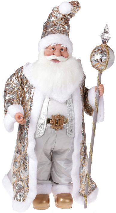 

Фигура Санта с посохом 71 см, шампань Bona BD-NY14-485