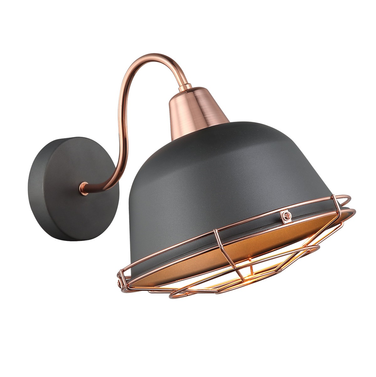 

Бра Italux Mbm3053/1 Gr+Cop Annika