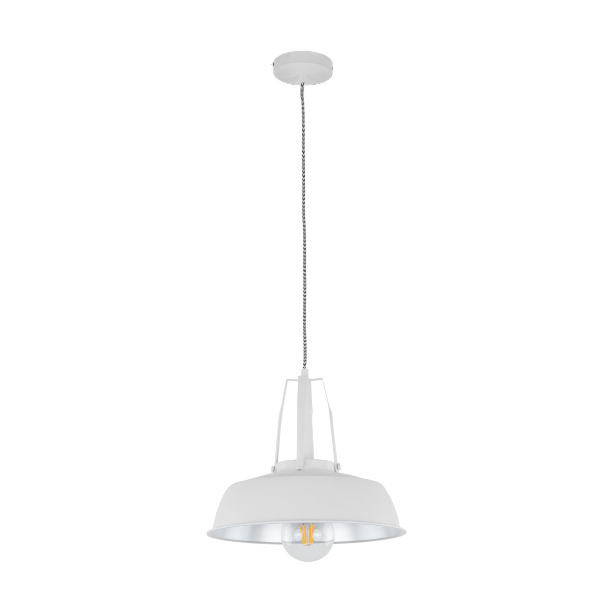 

Подвесной светильник Italux Mdm-3619/1M W+Sl Paloma