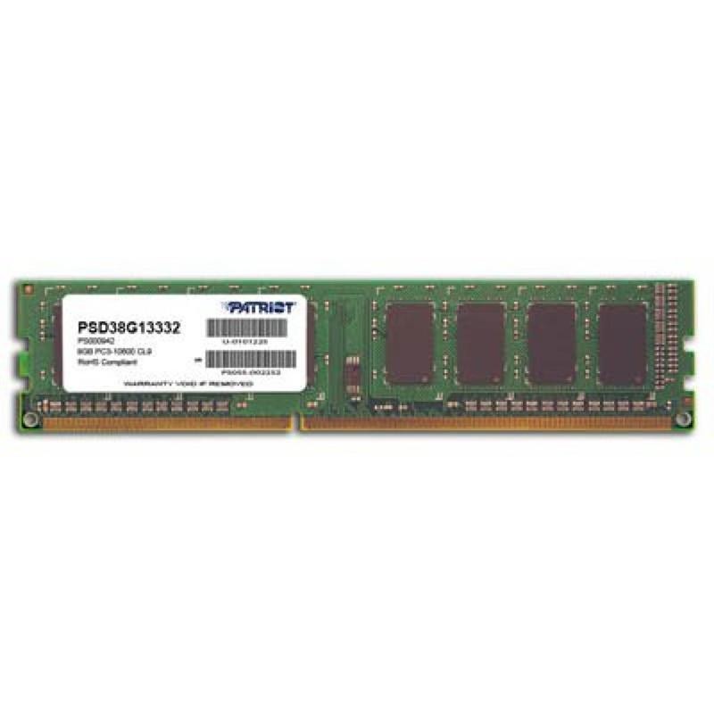 

Оперативная память DDR3 8GB/1333 Patriot Signature Line (PSD38G13332)
