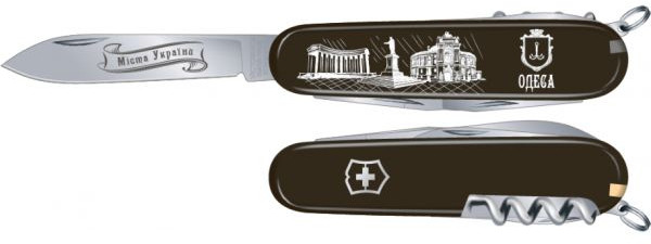 

Складной нож Victorinox Spartan UKRAINE City Одесса 1.3603.3R34