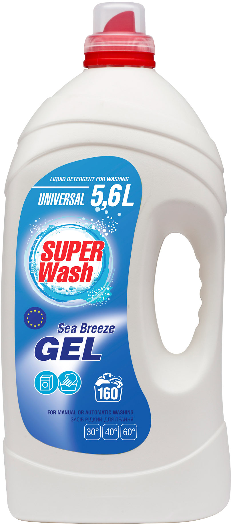 

Жидкое средство для стирки Super Wash Universal 5.6 л