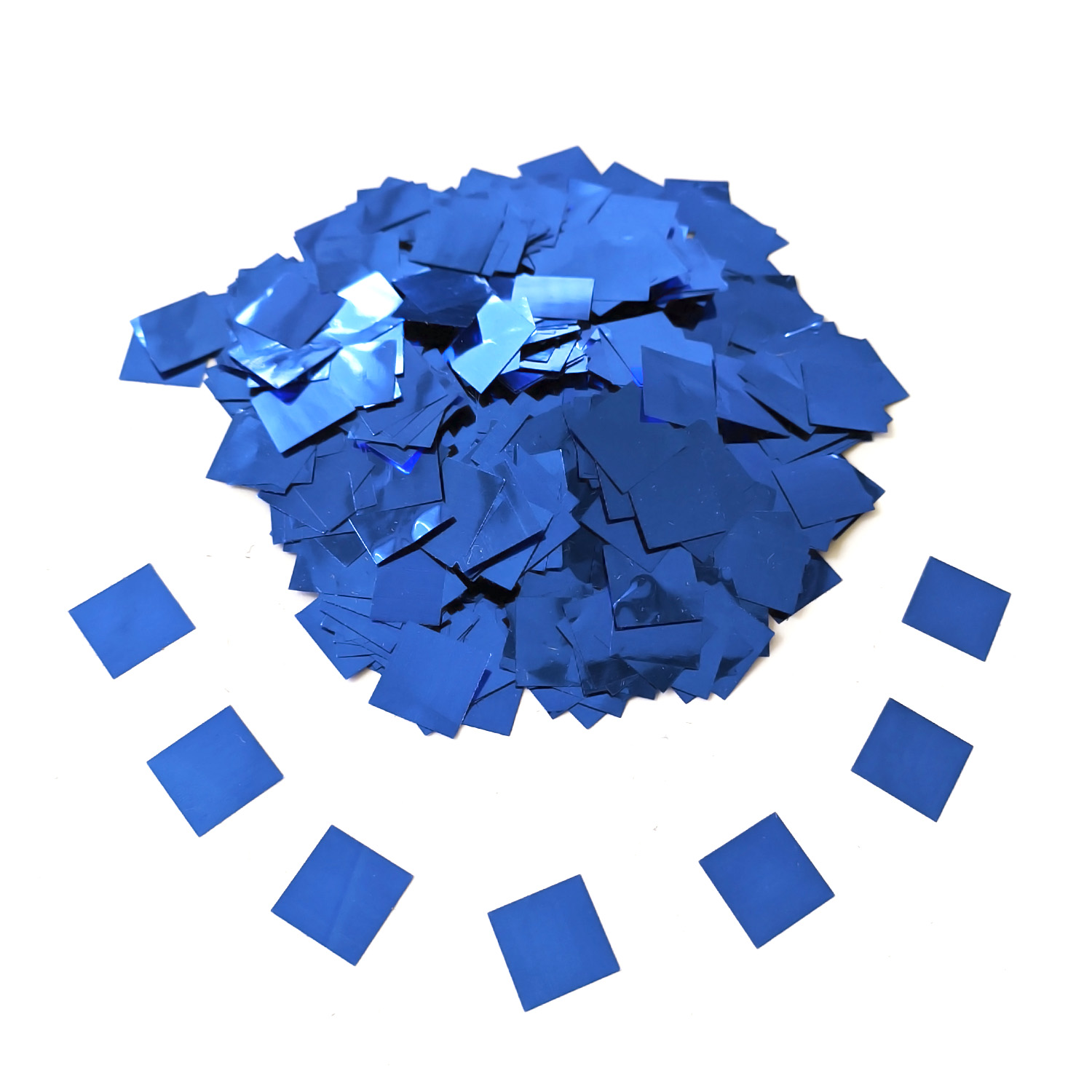 

Конфетті Siverska квадрати фольга синій 500 г (SQBF0500)