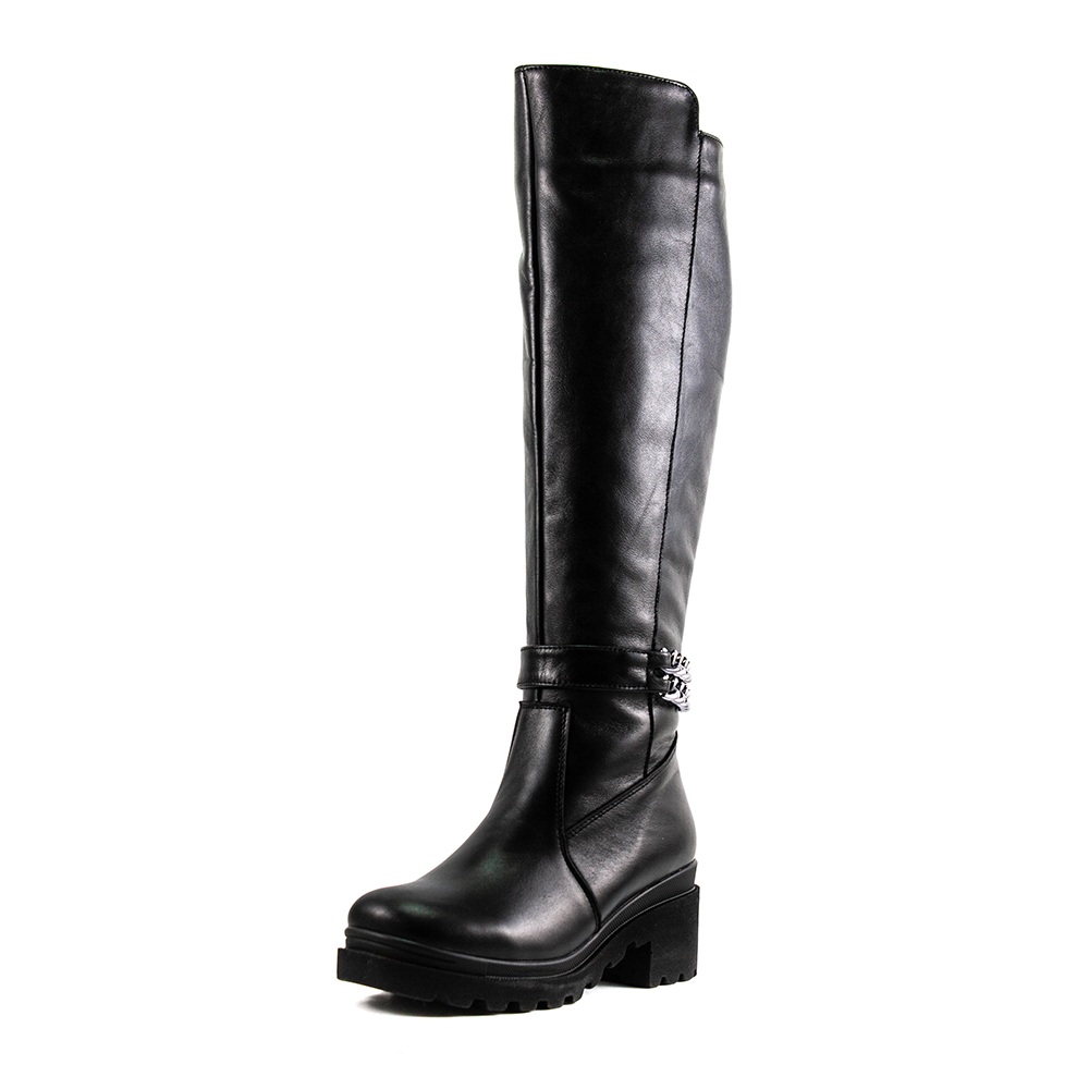 

Сапоги зимние женские SND SDZ3225 черная кожа (36)