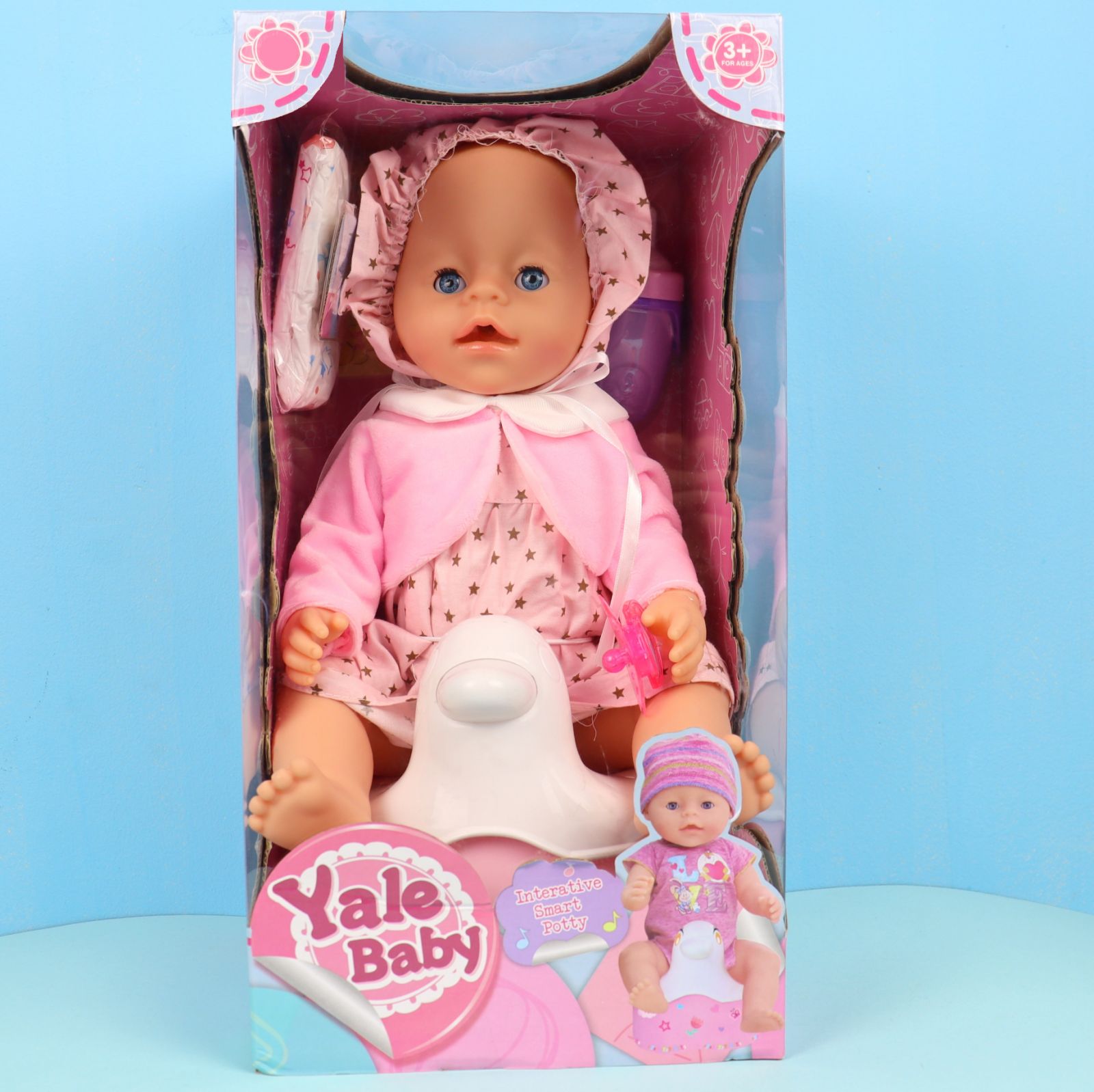 

Пупс функциональный Star Toys Factor Co (027J) Розовый