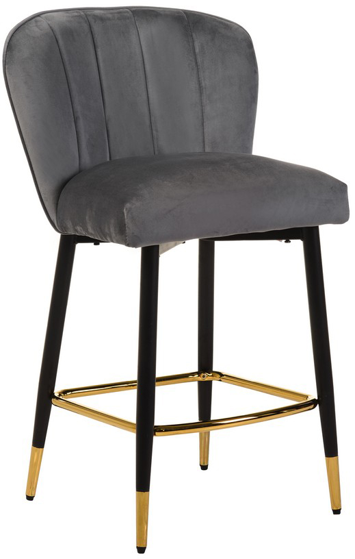 

Стул полубарный Vetro Mebel B-126 Серый (B-126-grey/black)