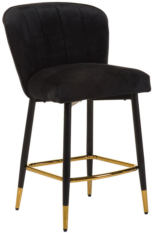 

Стул полубарный Vetro Mebel B-126 Черный (B-126-black/black)