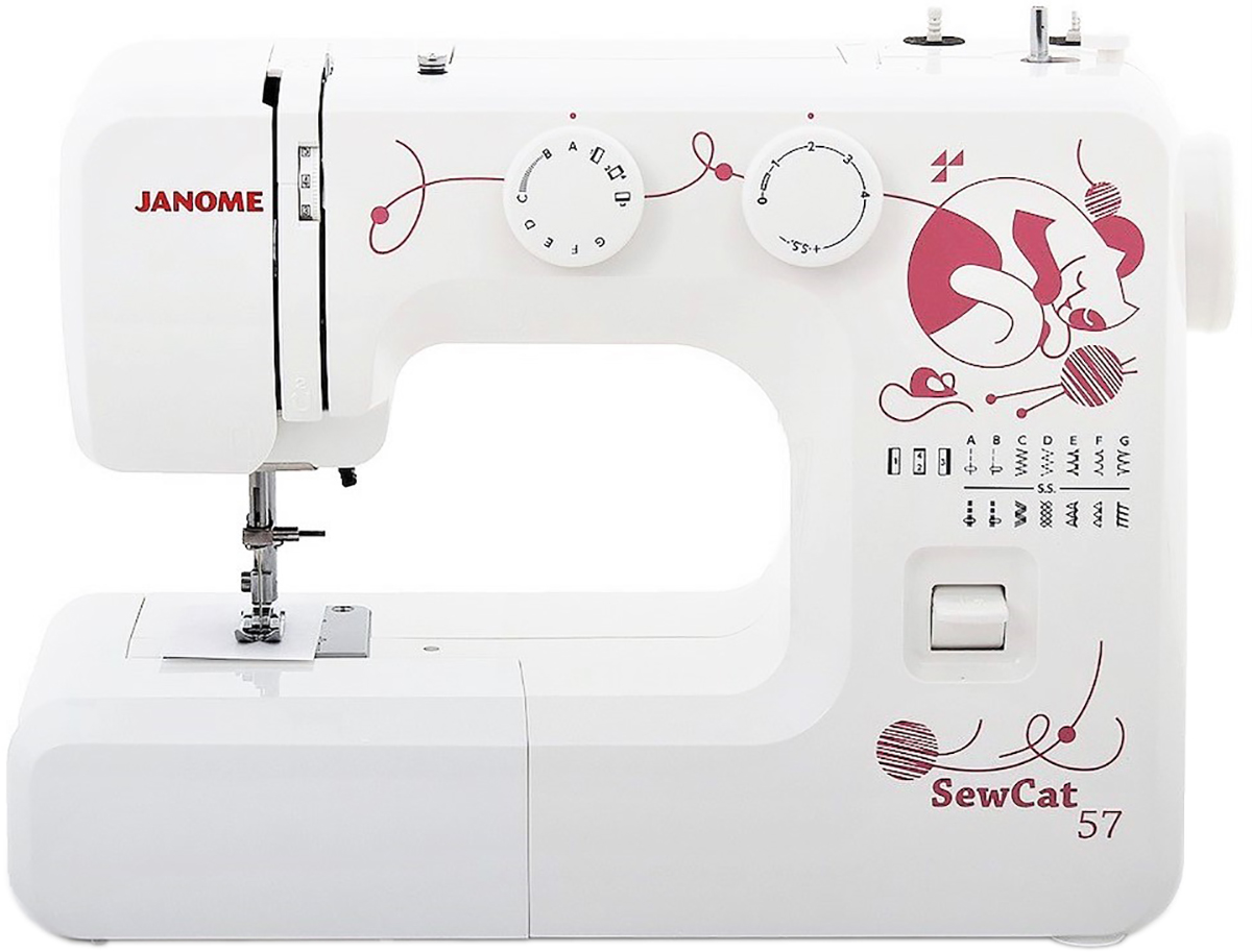 Акция на Швейная машина JANOME Sew Cat 57 от Rozetka UA
