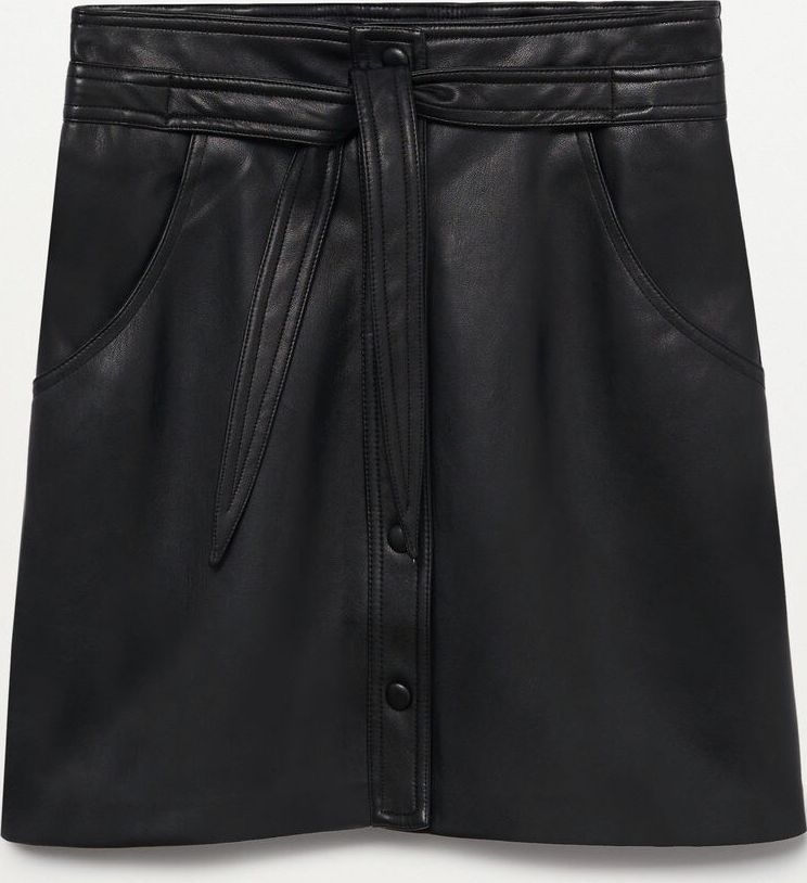 

Юбка из искусственной кожи Mango 87070544-99 L