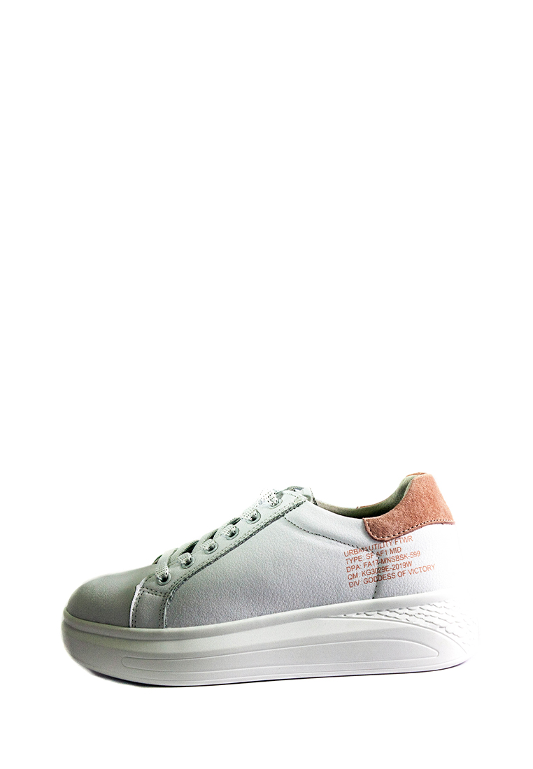 

Кеды женские Allshoes 212-19119 бело-розовые (41)