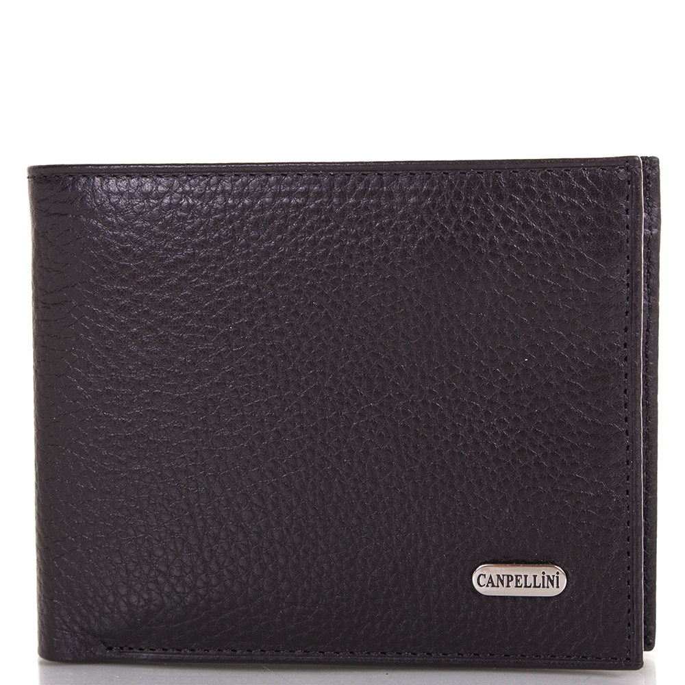 

Кошелёк Canpellini 1108-1black кожаный Черный