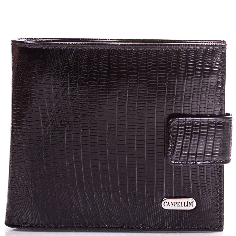 

Кошелёк Canpellini 222-8black кожаный Черный
