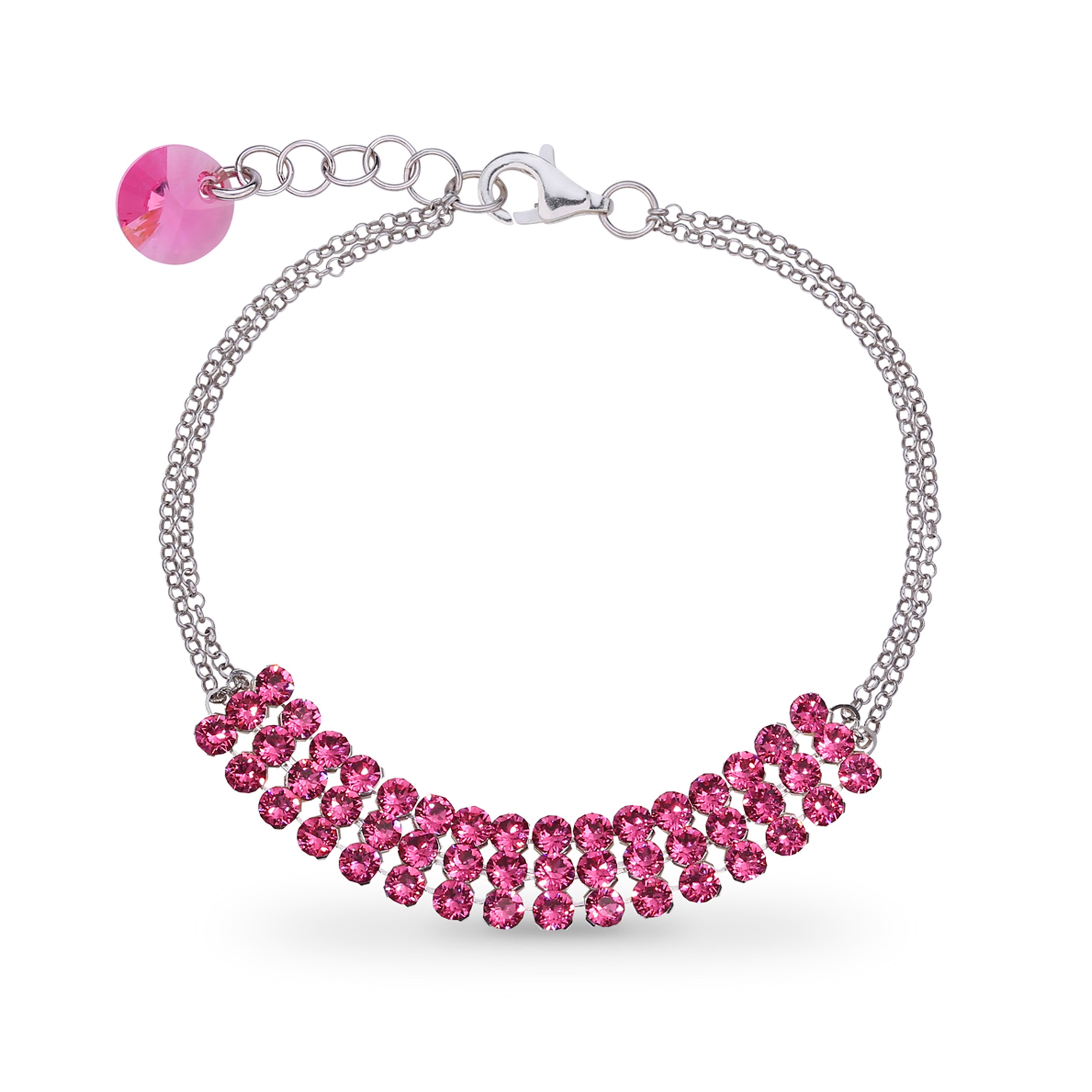 

Серебряный браслет SPARK Stylish со Swarovski модели B3MESH925LR