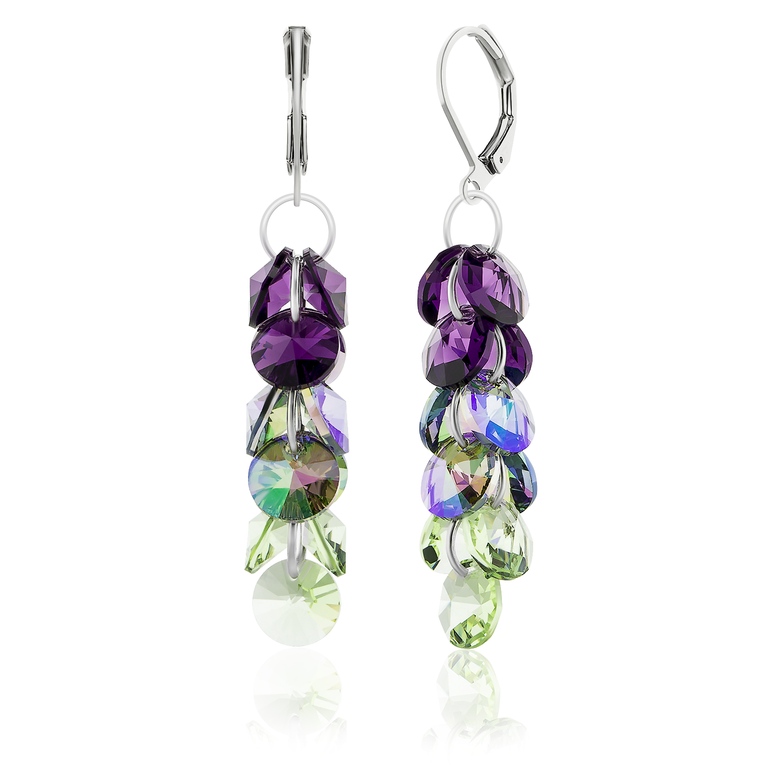 

Серьги KOBI Selena со Swarovski модели 7740-0820-273