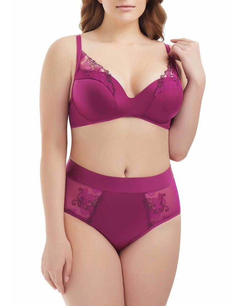 

Женские плавки с высокой талией Marc & Andre L1907-ZP-HWB  Бордовый, Женские плавки с высокой талией Marc & Andre L1907-ZP-HWB 46 Бордовый