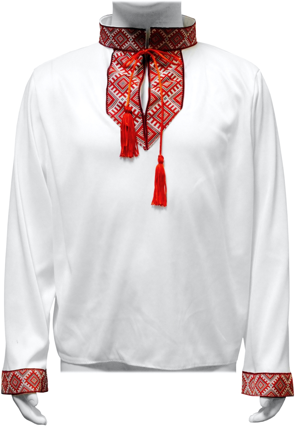 

Рубашка Seta Decor Козачок 17-1005 112-124 см Бело-красная