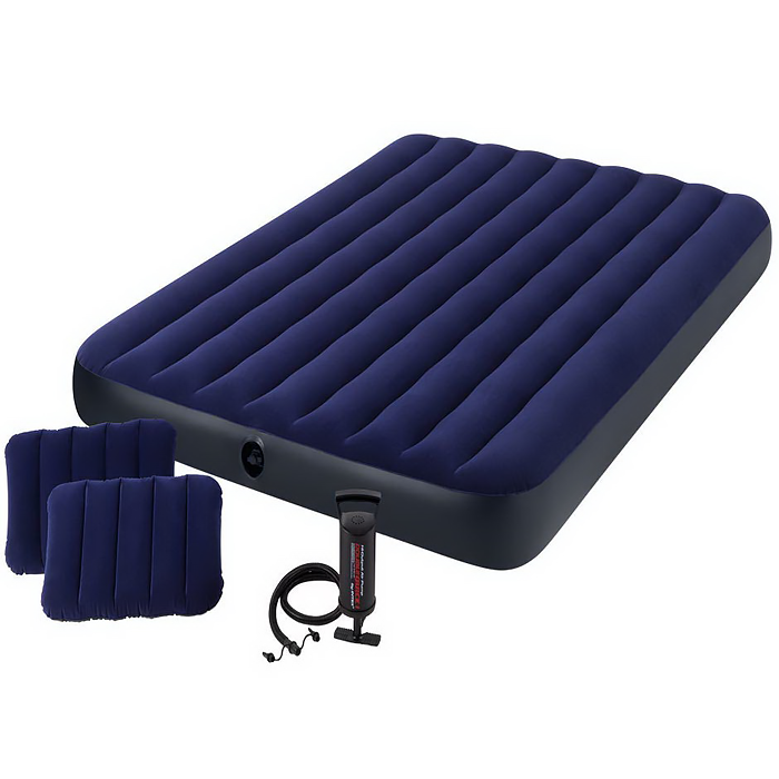 

Двухместный надувной матрас Intex Classic Downy Airbed, 203х152х25см (64765)