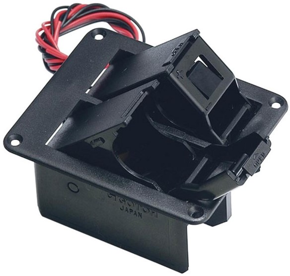 

Отсек для 2-x батареек Gotoh BB-04W Black (BB-04W)