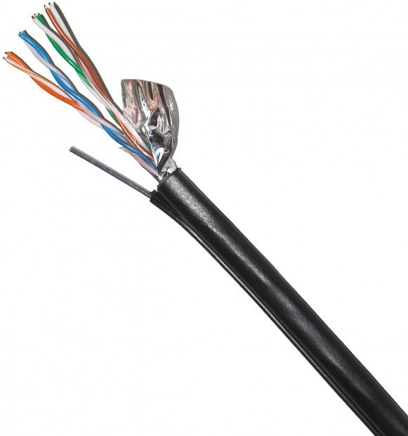 КАБЕЛЬ ОДЕСКАБЕЛЬ UTP CAT 5E 4X2X0.51 CU УЛИЧНЫЙ (МЕДЬ) 1 м – низкие ...