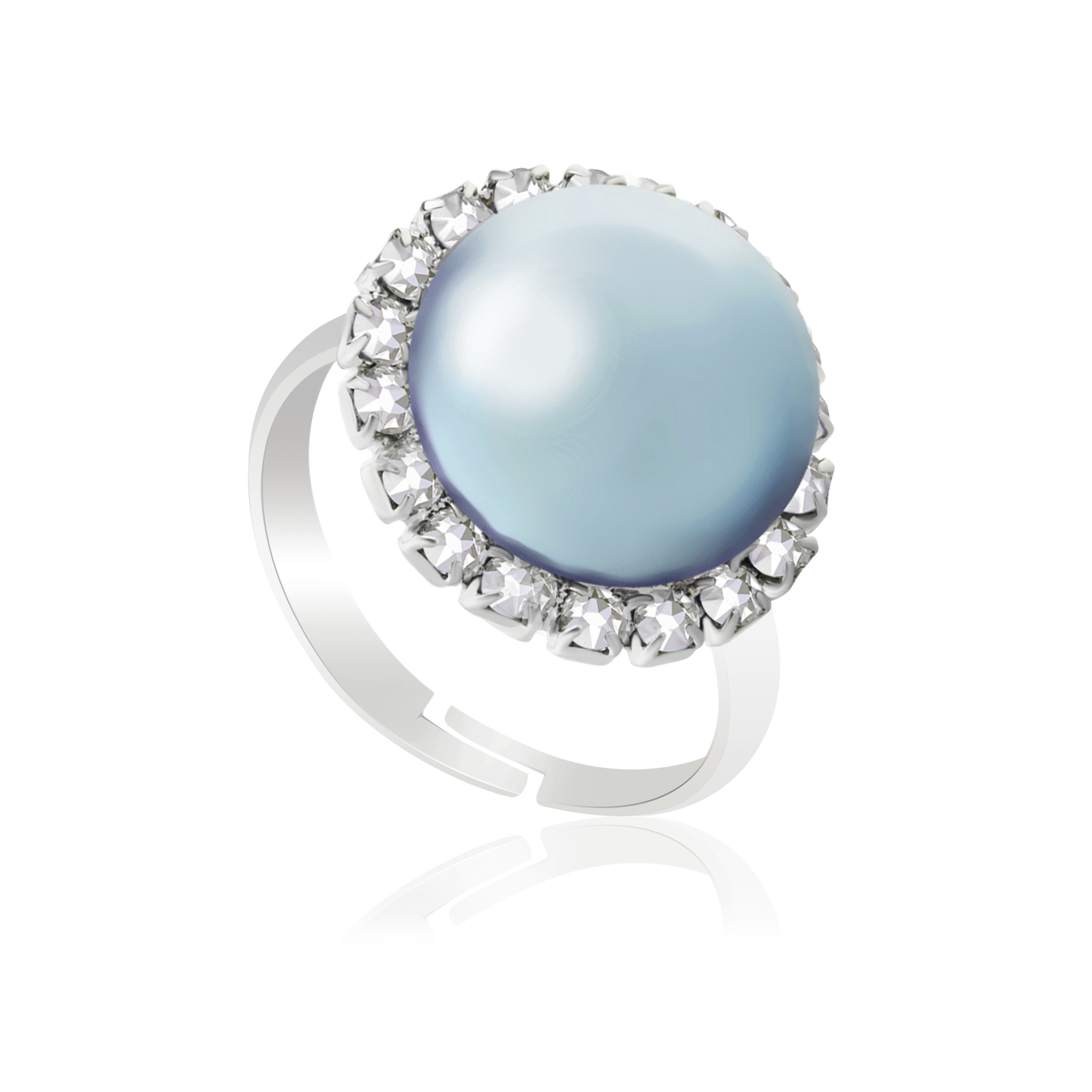 

Кольцо KOBI AMELIA с жемчугом Swarovski 15 мм модели 7470-0645-04-32