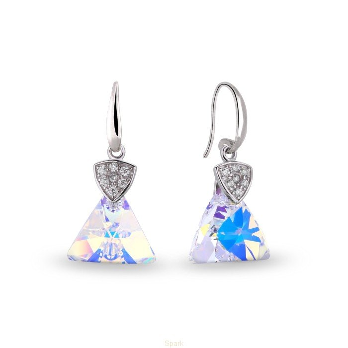 

Серебряные серьги SPARK Triangolo со Swarovski модели KW6628AB