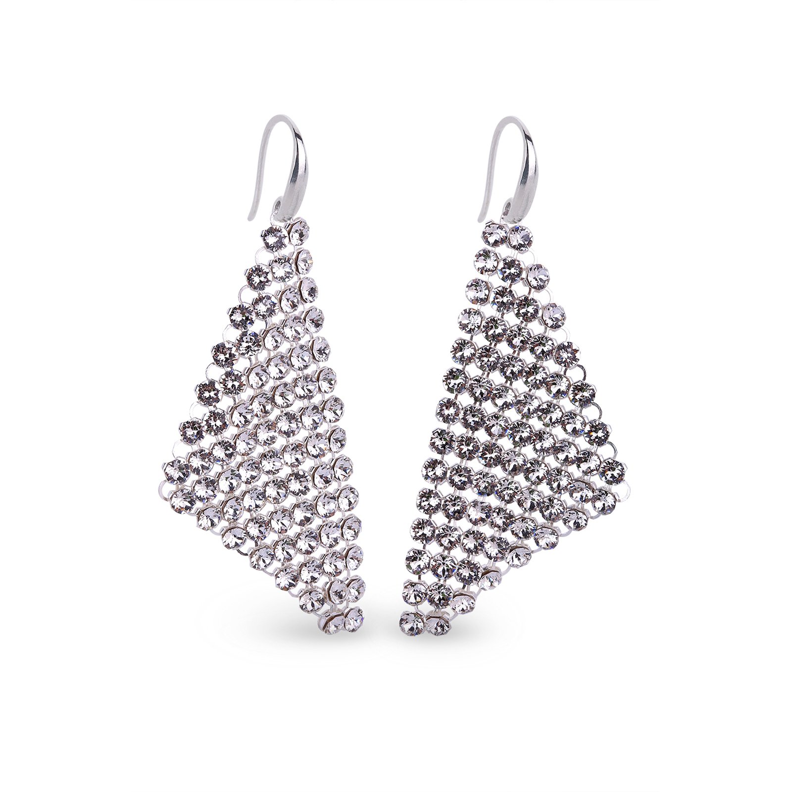 

Серебряные серьги SPARK Small Chic со Swarovski модели KWMESH9C