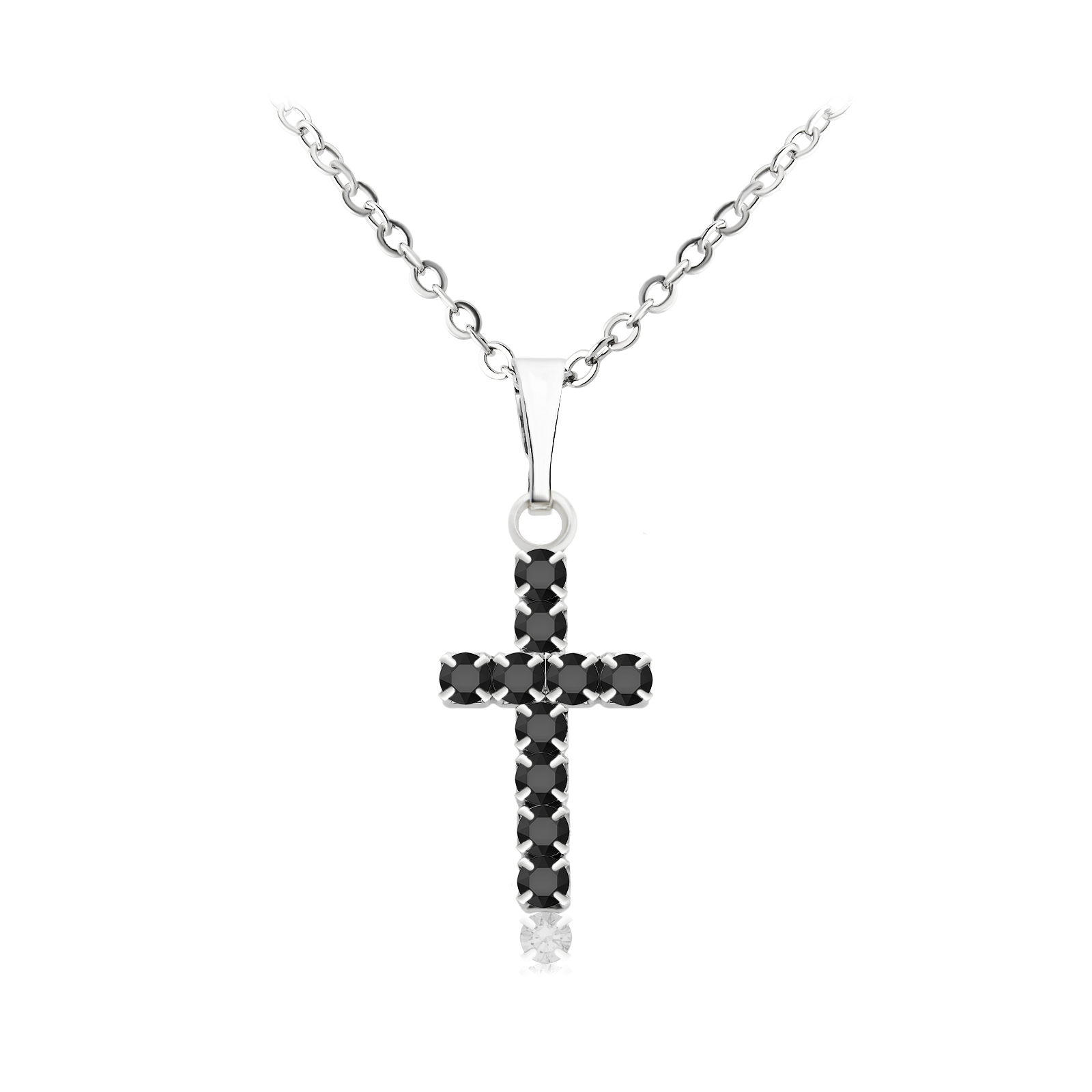 

Кулон-крестик KOBI Krizek 21 мм со Swarovski модели 7431-0130-16-32