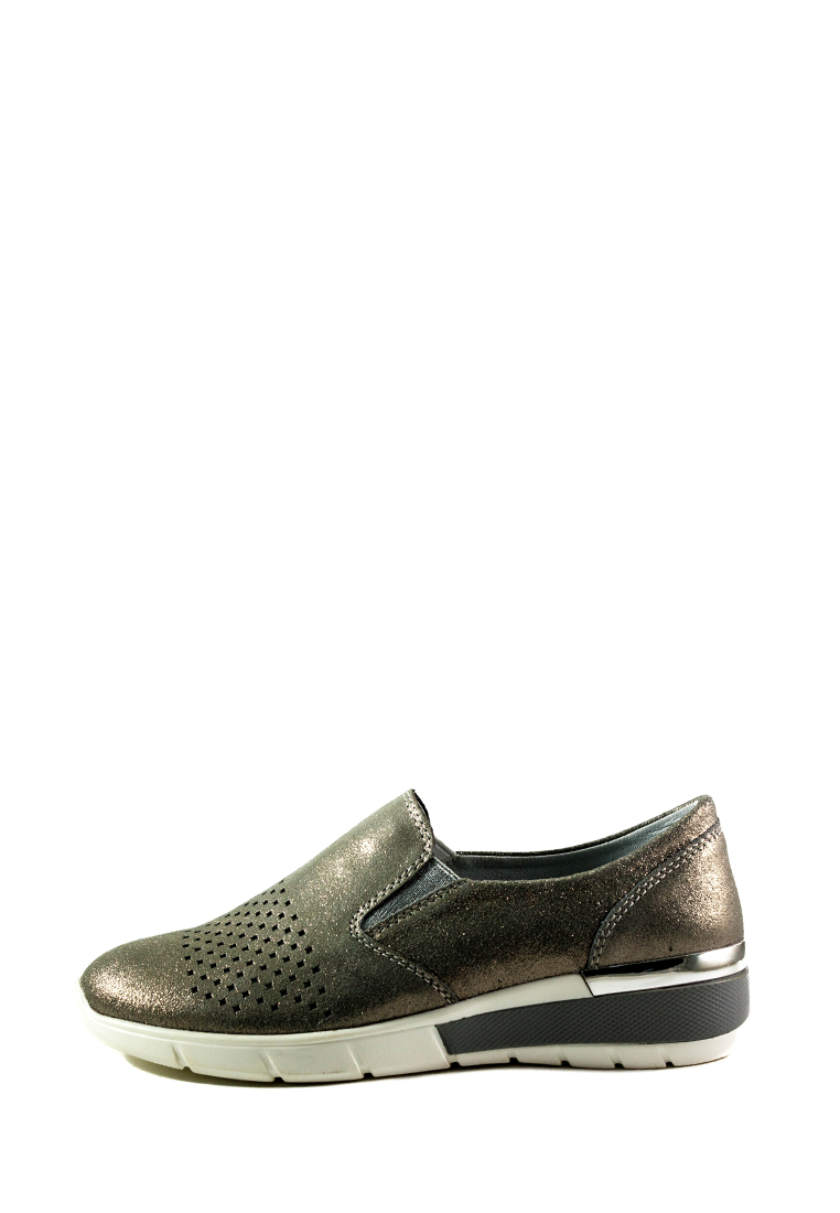 

Мокасины женские Allshoes 206-11XM-06-1 темно-серые (39)