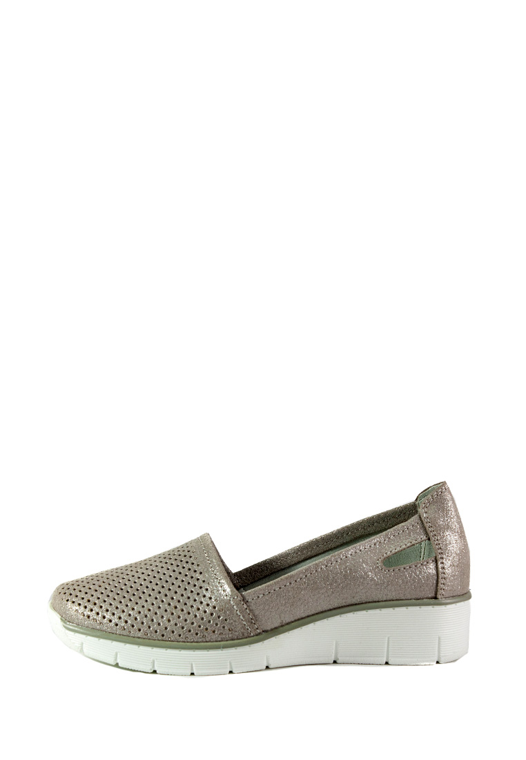 

Мокасины женские Allshoes 18185-2K-1 бежевые (36)