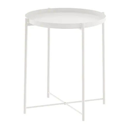 

Столик IKEA GLADOM 45x53 см белый 703.378.19