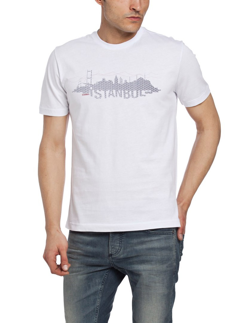 

Футболка LC Waikiki Istanbul  Белая (LCW T-shirt -113-0, Футболка LC Waikiki Istanbul 3XL Белая (LCW T-shirt -113-0)