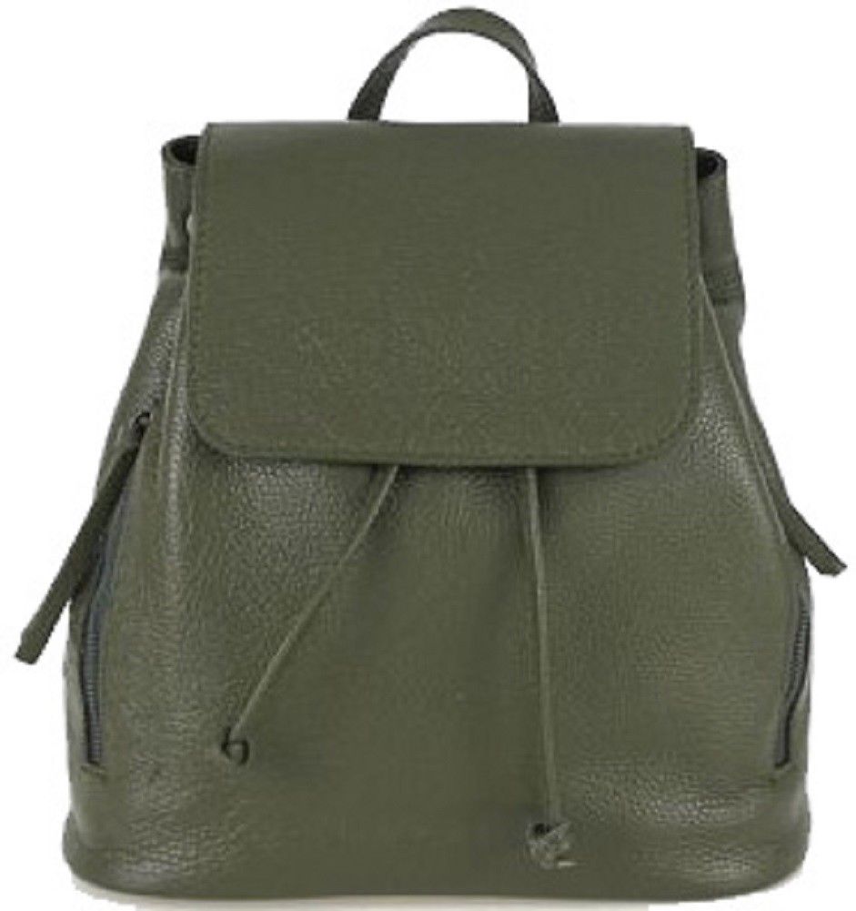 

Кожаная сумка-рюкзак Italian bags DB7068 green
