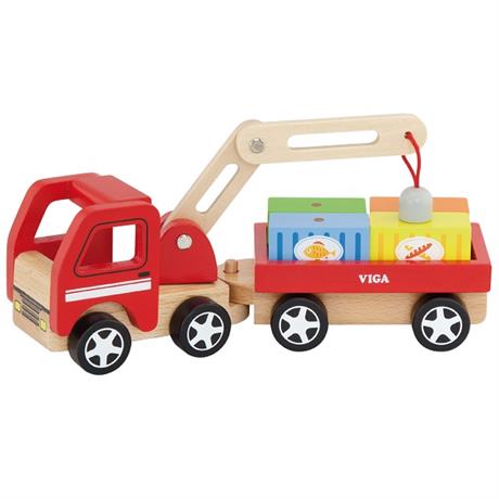 

Игрушка Viga Toys "Автокран"