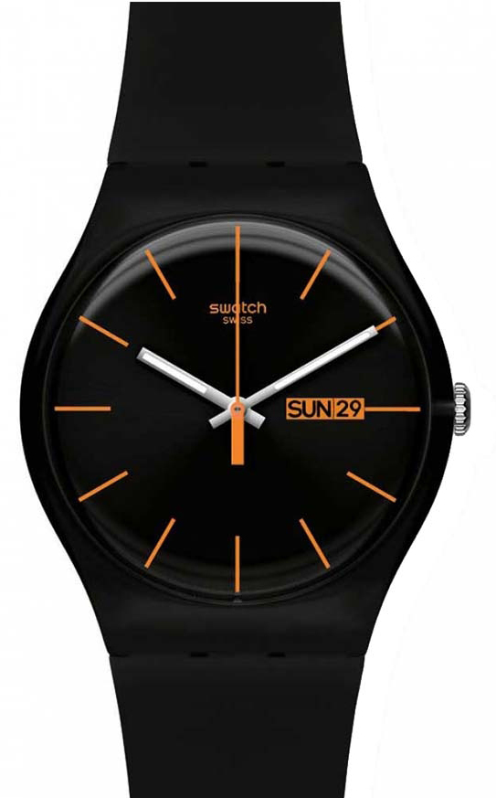 

Наручные часы SWATCH DARK REBEL SUOB704