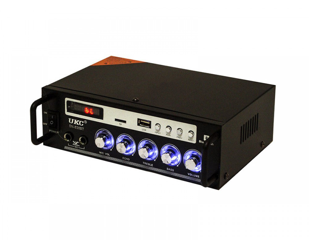 

Усилитель звука UKC SN-838BT с Bluetooth, 2 по 30 Вт
